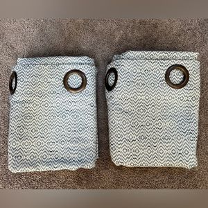 Threshold | curtain pair